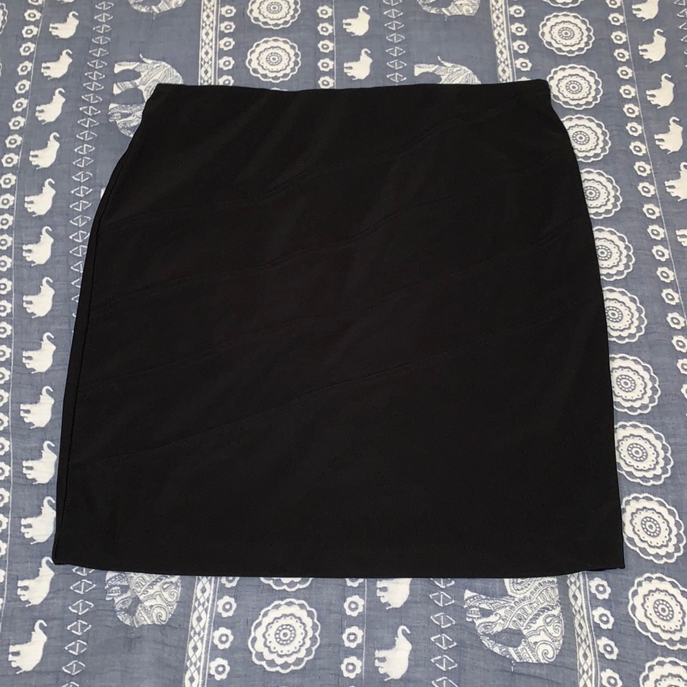 Black skirt